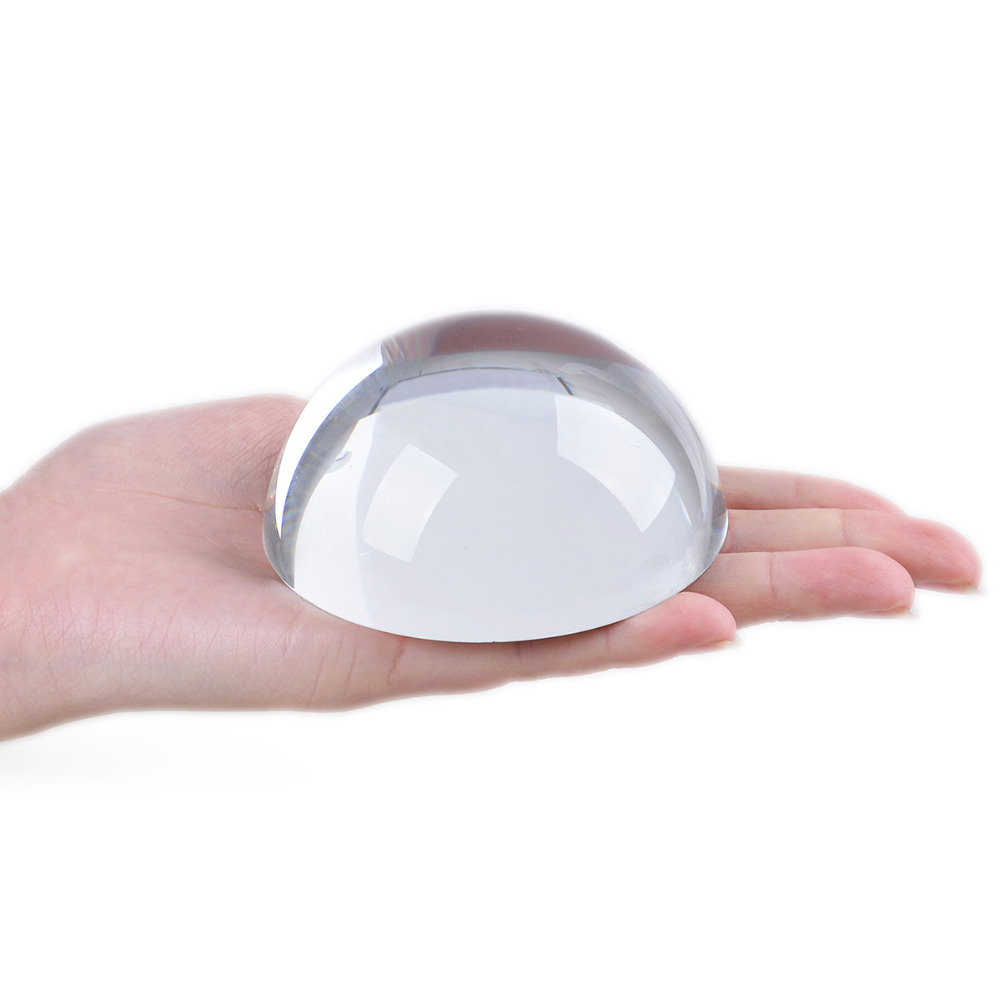 Lens Ball Crystal - LONGWIN 80 มม.แว่นขยายคริสตัล Paperweight 3.2 นิ้วแก้วเกรดโดม