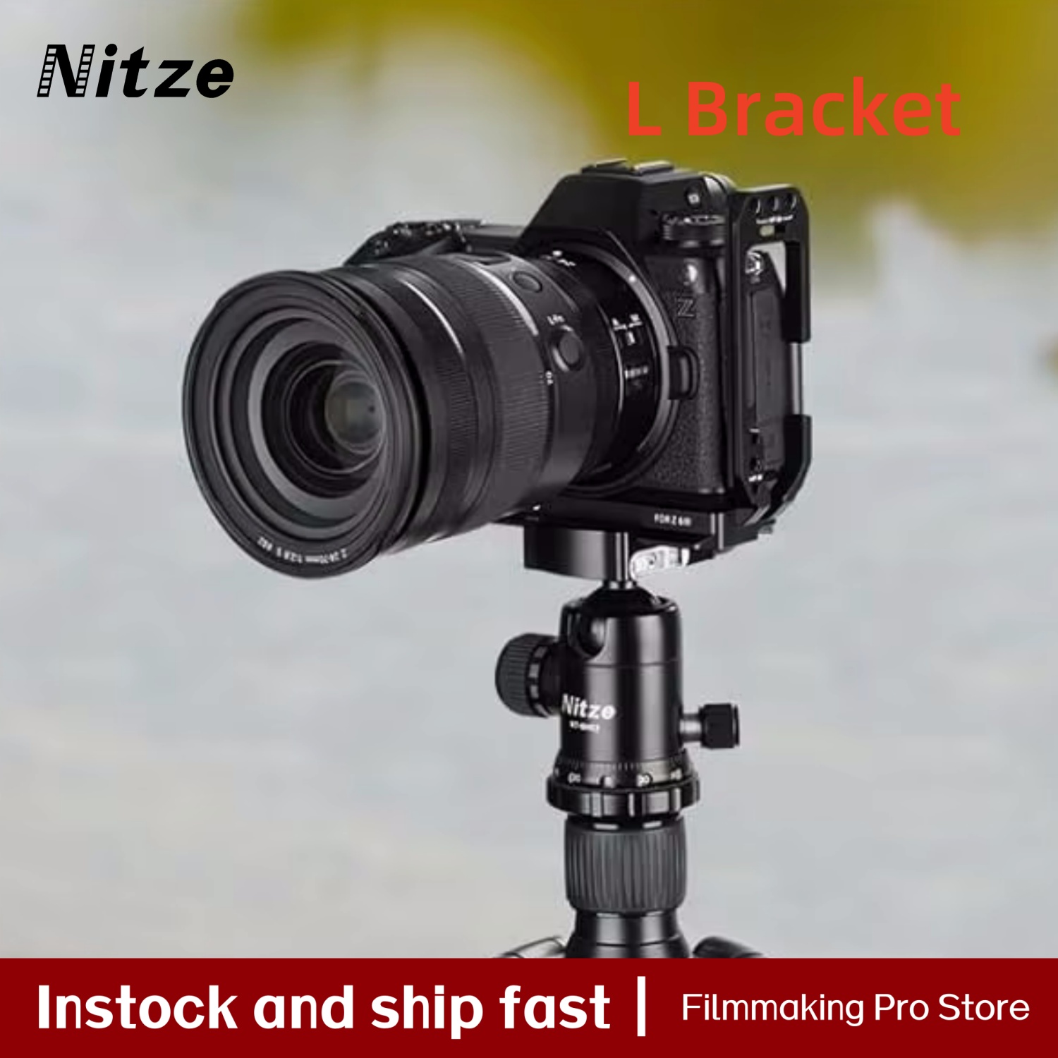 Nikon Camera Z6 Iii - ขาตั้งกล้อง Nitze L Bracket สำหรับกล้อง Nikon