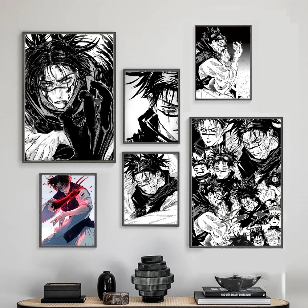 Photography Hobby - โชโซ จูจุสึไคเซ็นอะนิเมะโปสเตอร์โปสเตอร์โปสเตอร์กันน้ำคอฟฟี่เฮาส์ บาร์ ตกแต่งบ้าน