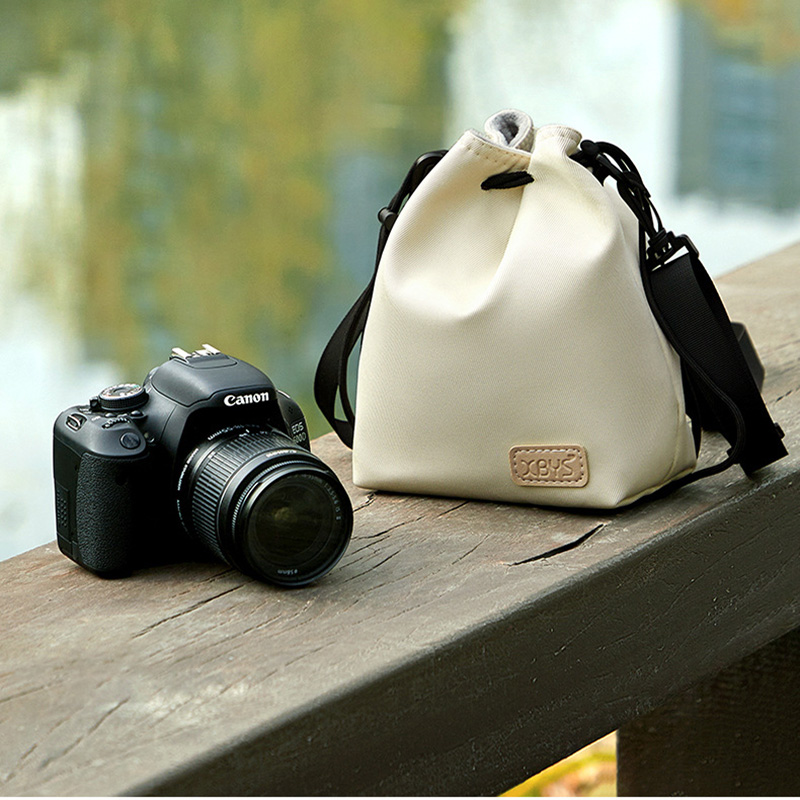 Photography Zone System - ไหล่น้ําหนักเบากระเป๋ากล้อง Drawstring กระเป๋าเก็บกล้อง DSLR กระเป๋าด้านในกล้องสําหรับ Fuji