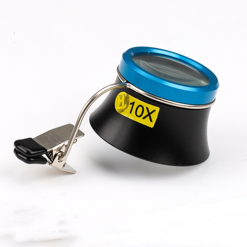Eye Piece Magnifier - 1 pcs 5X 10X 20X แว่นขยายแว่นตา
