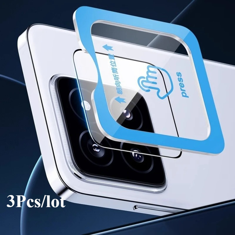 Xiaomi Photography Kit 15 Ultra - 3 ชิ้นกล้องกระจกนิรภัยสำหรับ Xiaomi mi 15 14