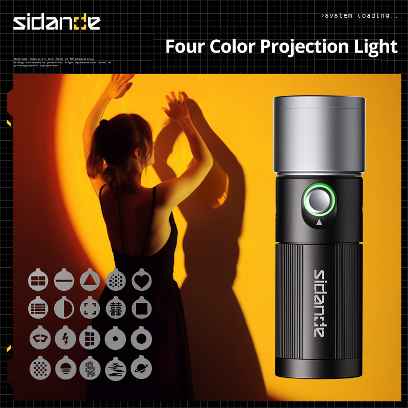 Photography And Videography - SIDANDE การถ่ายภาพไฟฉาย Zoomable การถ่ายภาพเติมแสงแสงบรรยากาศ 1/4 ''สําหรับขาตั้งกล้องกรง