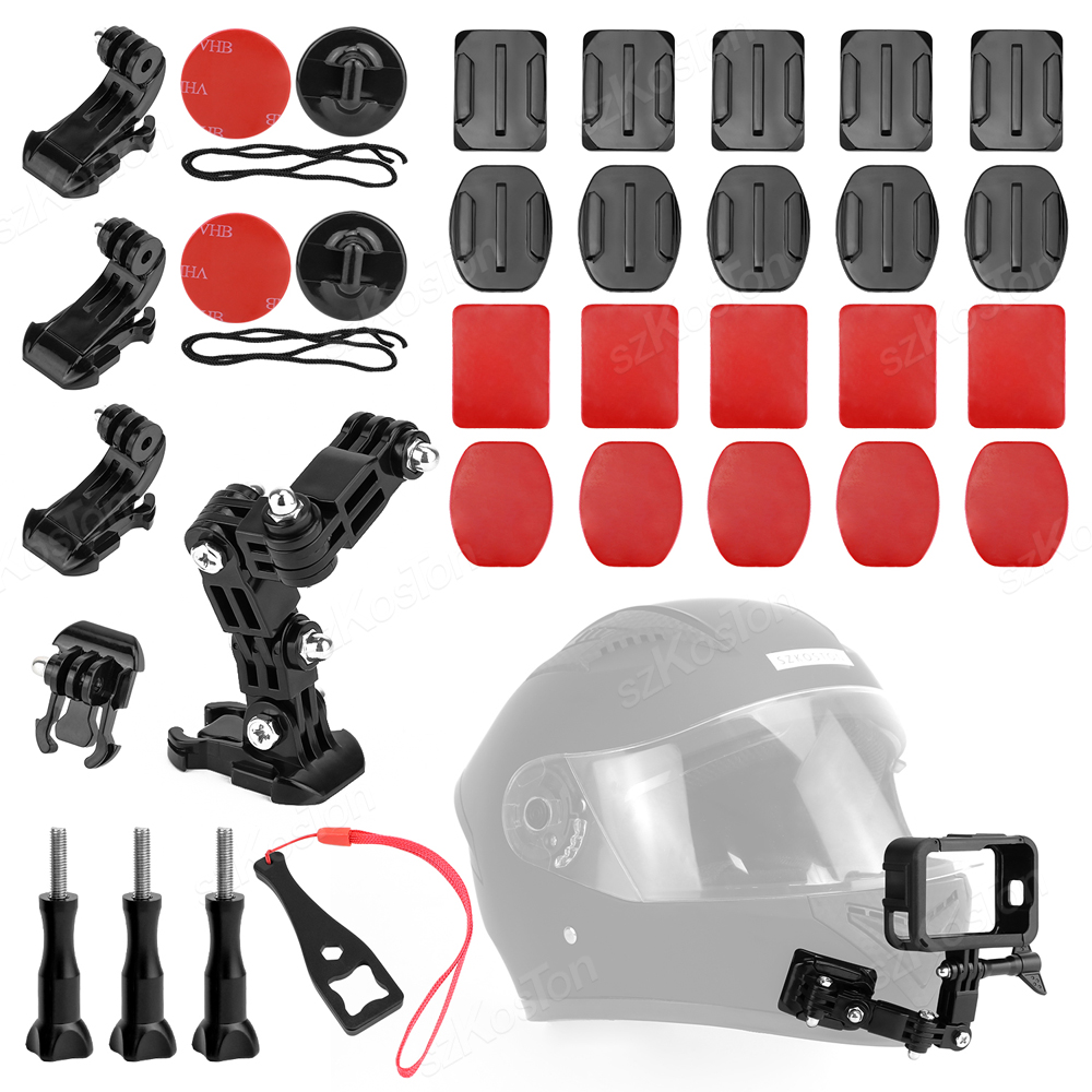 Gopro Action Camera Hero 13 Black - คางหมวกกันน็อครถจักรยานยนต์ชุดสําหรับ GoPro Hero 13 12 11