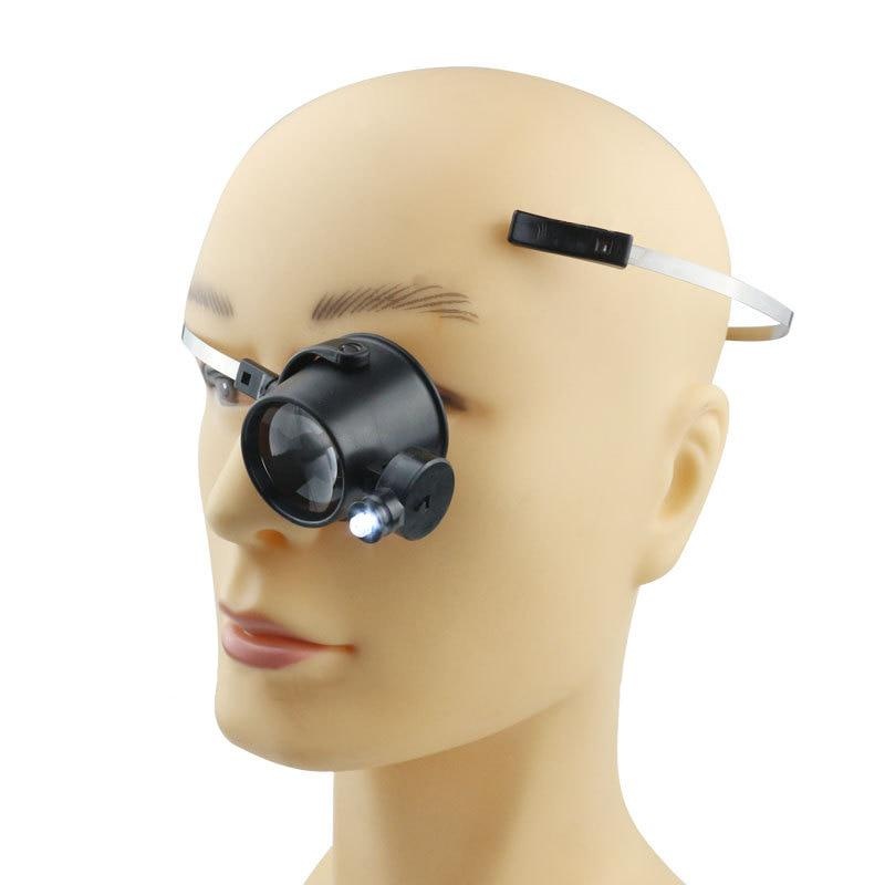 Eye Piece Magnifier - แว่นขยาย 15 เท่า พร้อมไฟ LED สำหรับช่างซ่อมนาฬิกา