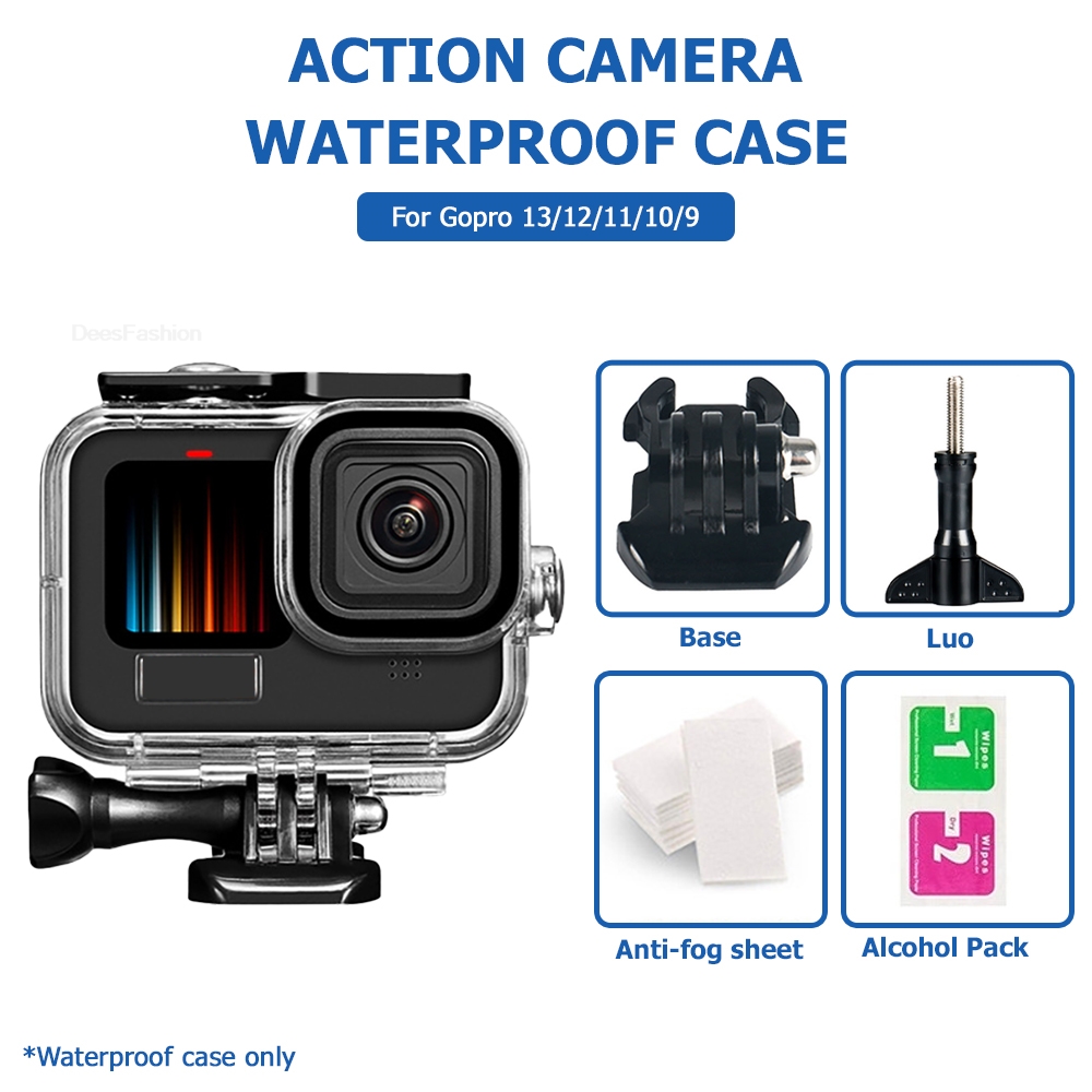 Gopro Action Camera Hero 13 Black - เคสกันน้ำสำหรับโกโปรฮีโร่ 13 12 11 10 9