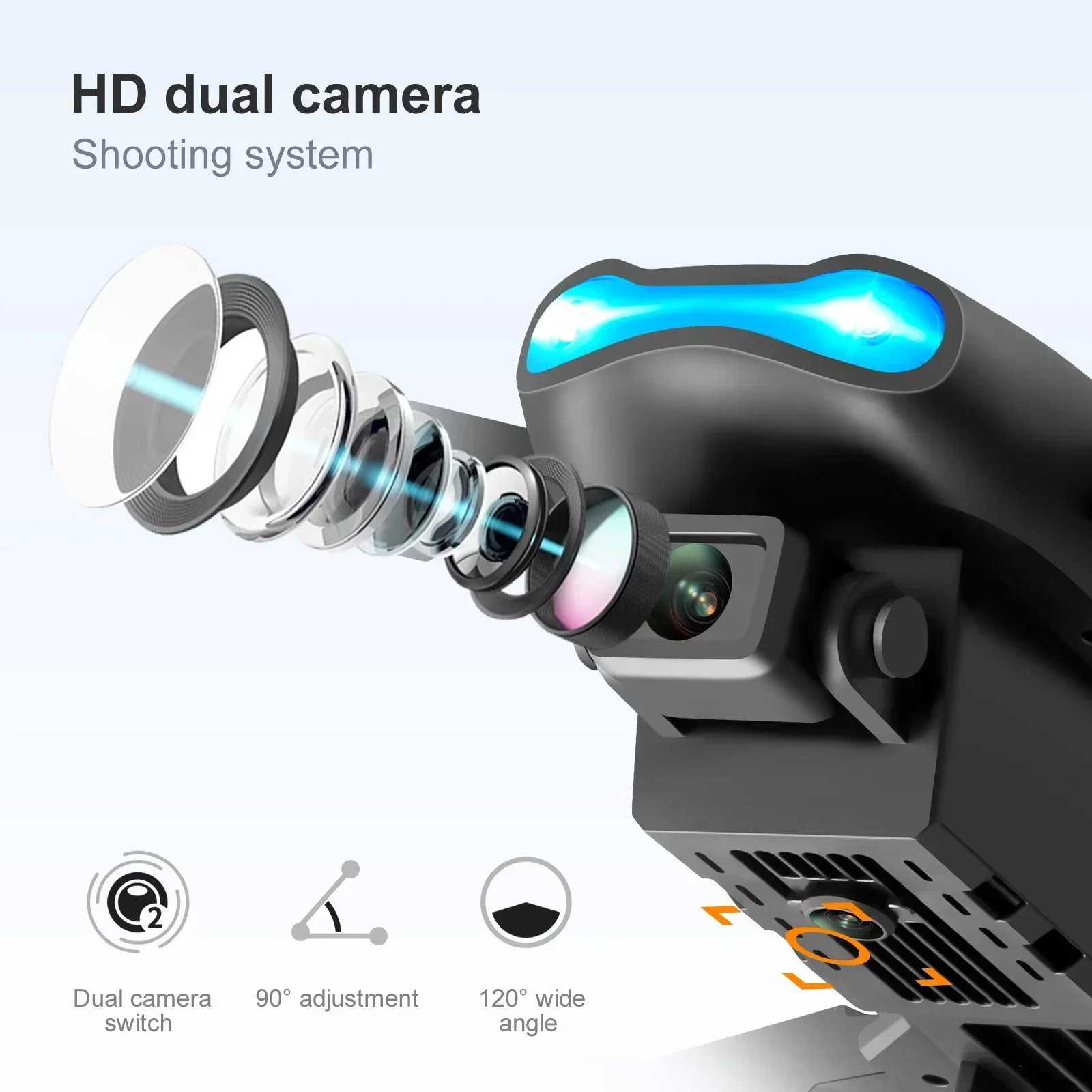 โดรนรุ่นใหม่ E99 Pro HD 4K กล้ - Photography Hd บทวิจารณ์และราคา