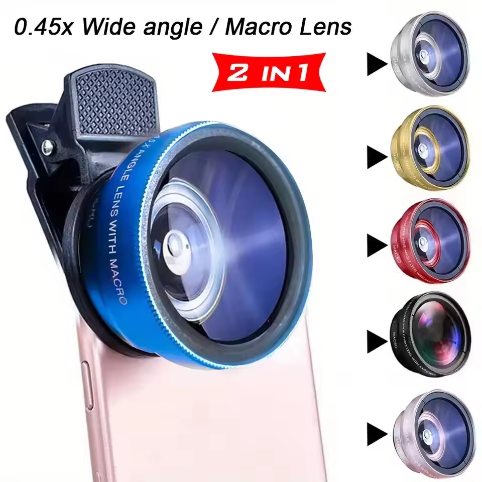เลนส์มือถือแบบหนีบ 2 in 1 ฟิชอ - Eye Piece Magnifier บทวิจารณ์และราคา