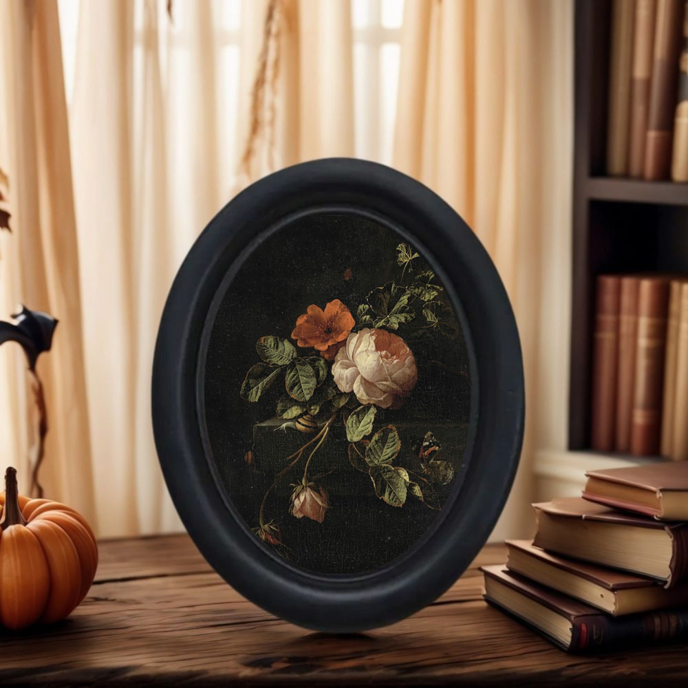งานศิลปะตกแต่งผนังรูปดอกโบตั๋น - Photography Dark บทวิจารณ์และราคา