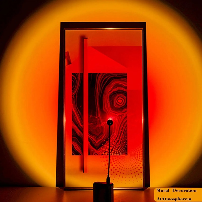 USB Sunset โคมไฟสายรุ้งบรรยากา - Photography Coffee บทวิจารณ์และราคา