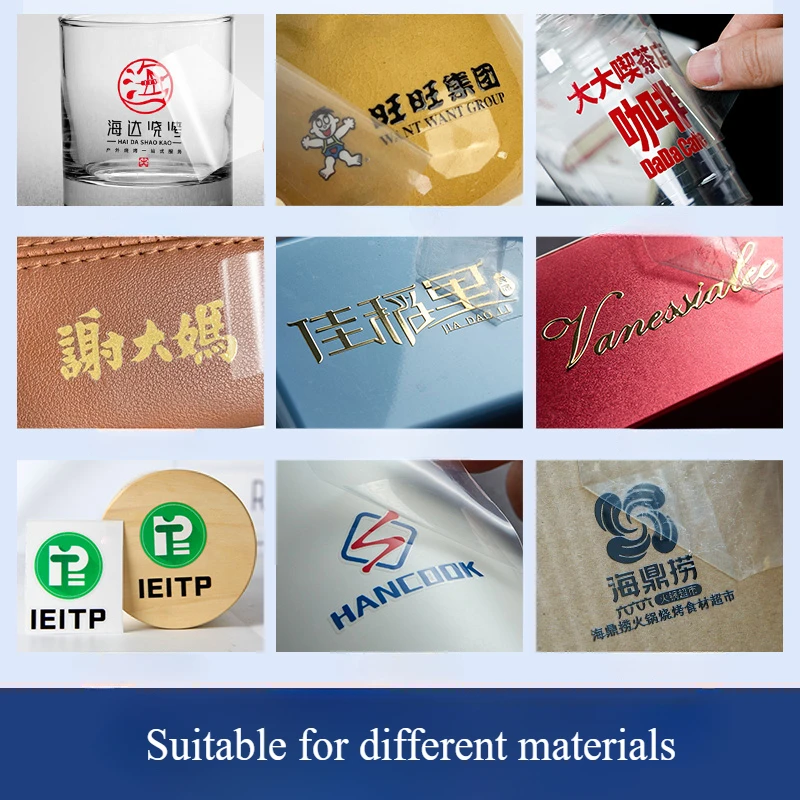 100PCS 3D ชื่อสติกเกอร์ใดๆขนาด - Photography Logo บทวิจารณ์และราคา