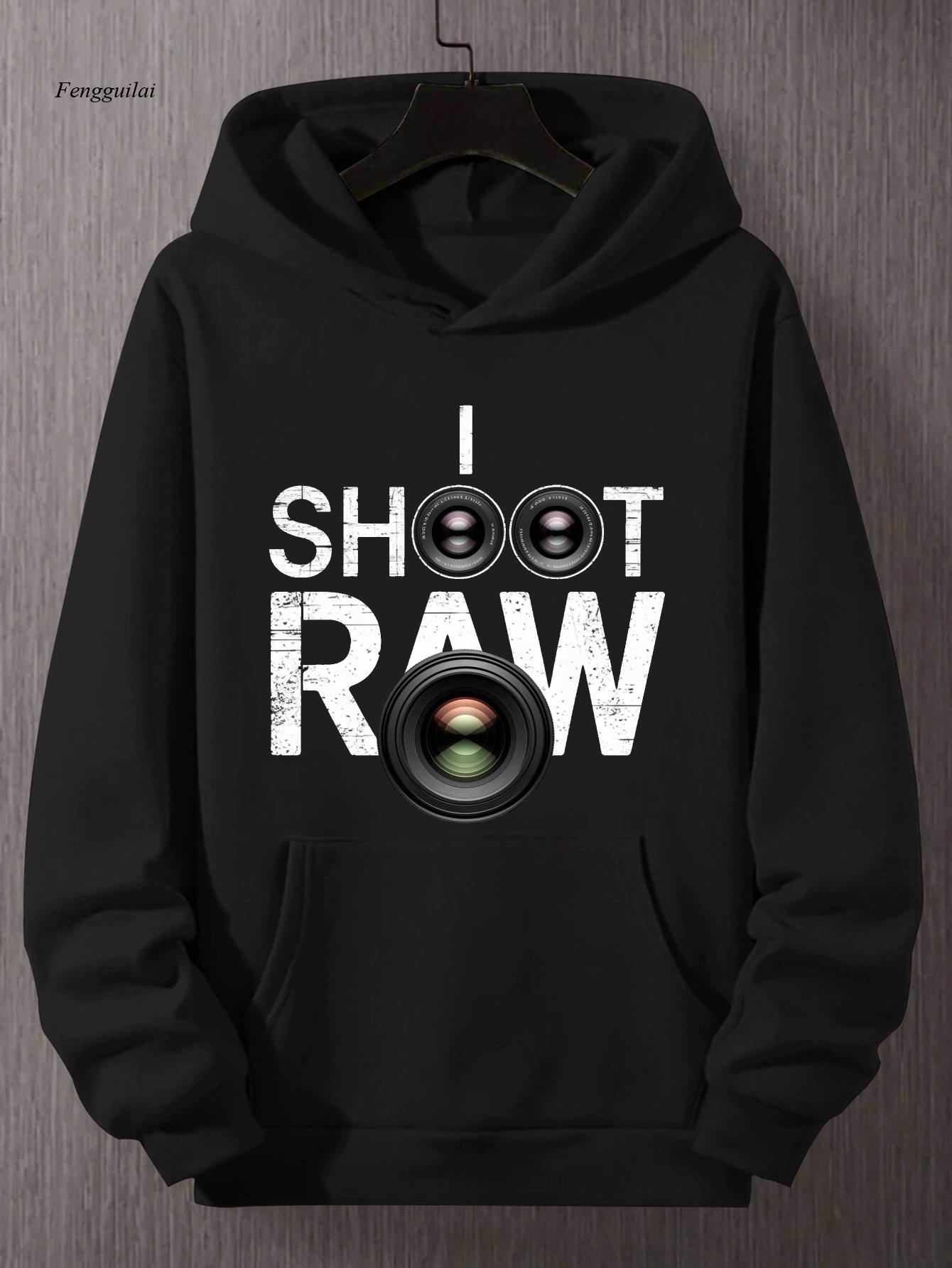 เสื้อฮู้ด Shoot Raw Photograph - Photography Graphic Design บทวิจารณ์และราคา