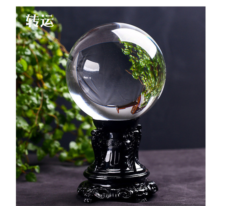 ลูกแก้วคริสตัลใสทรงกลมขนาด 30  - Lens Ball Crystal บทวิจารณ์และราคา