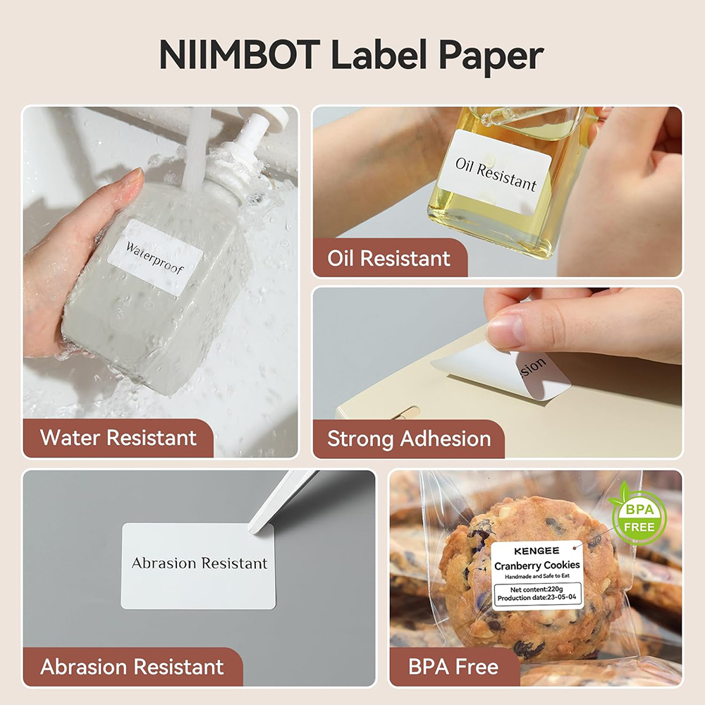 NIIMBOT ป้ายความร้อนสําหรับ B1 - Photography Logo บทวิจารณ์และราคา