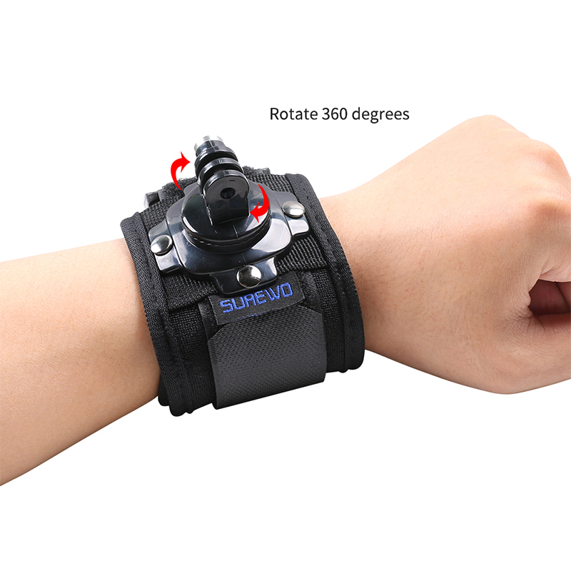 สายรัดข้อมือ SUREWO ใช้ได้กับ  - Gopro Action Camera Hero 13 Black บทวิจารณ์และราคา