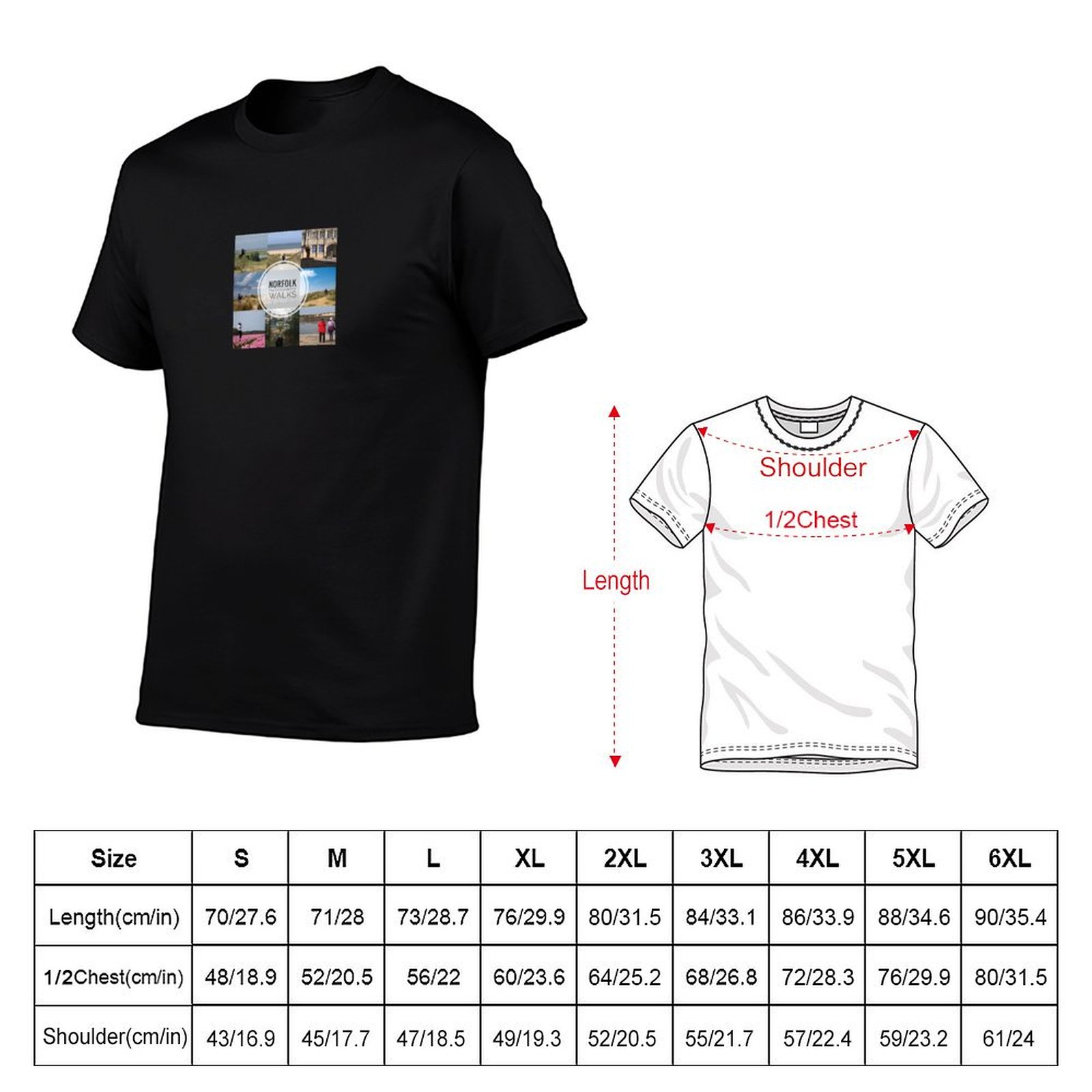เสื้อยืด Norfolk Photography W - Photography Graphic Design บทวิจารณ์และราคา
