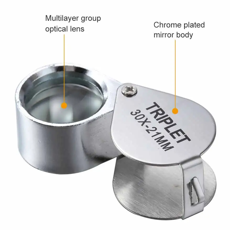 10-30X กระเป๋า Loupe แว่นขยายเ - Eye Piece Magnifier บทวิจารณ์และราคา