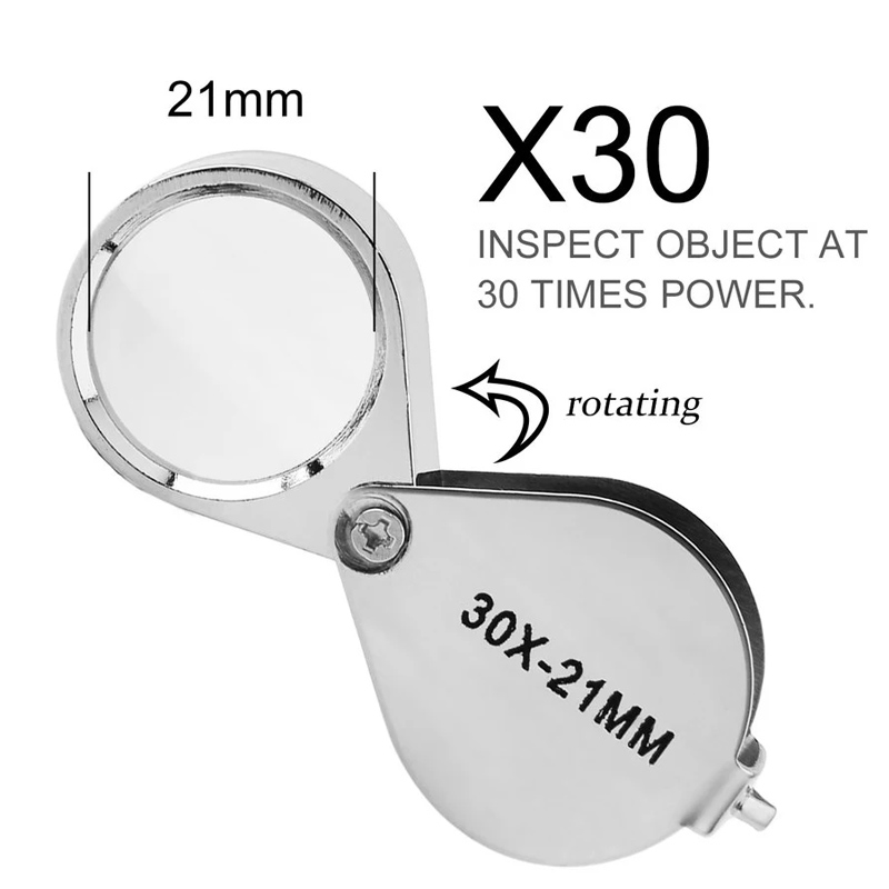 10-30X กระเป๋า Loupe แว่นขยายเ - Eye Piece Magnifier บทวิจารณ์และราคา