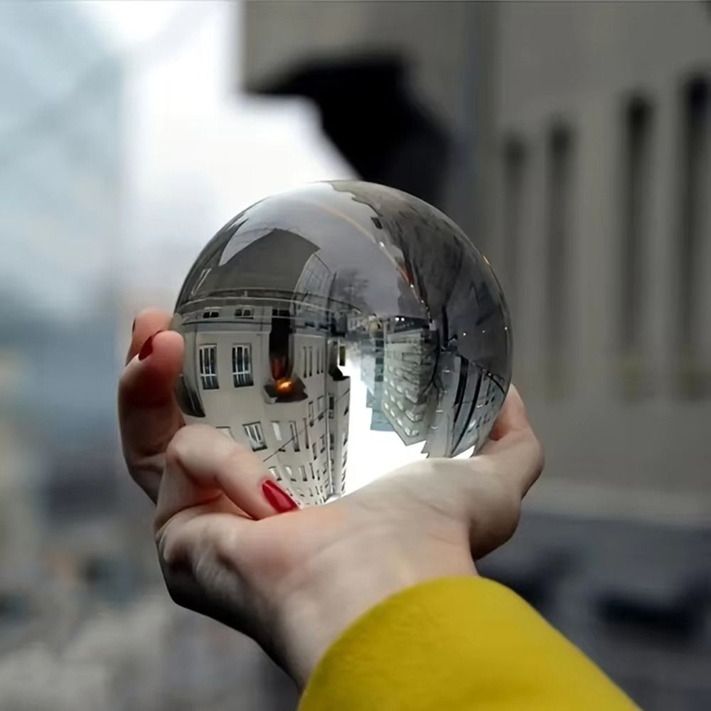 ของตกแต่งบนโต๊ะ ลูกแก้วคริสตัล - Lens Ball Crystal บทวิจารณ์และราคา