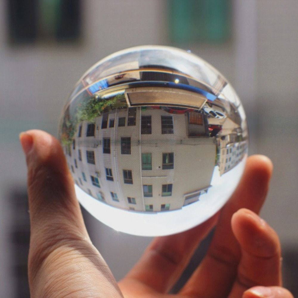 ของตกแต่งบนโต๊ะ ลูกแก้วคริสตัล - Lens Ball Crystal บทวิจารณ์และราคา