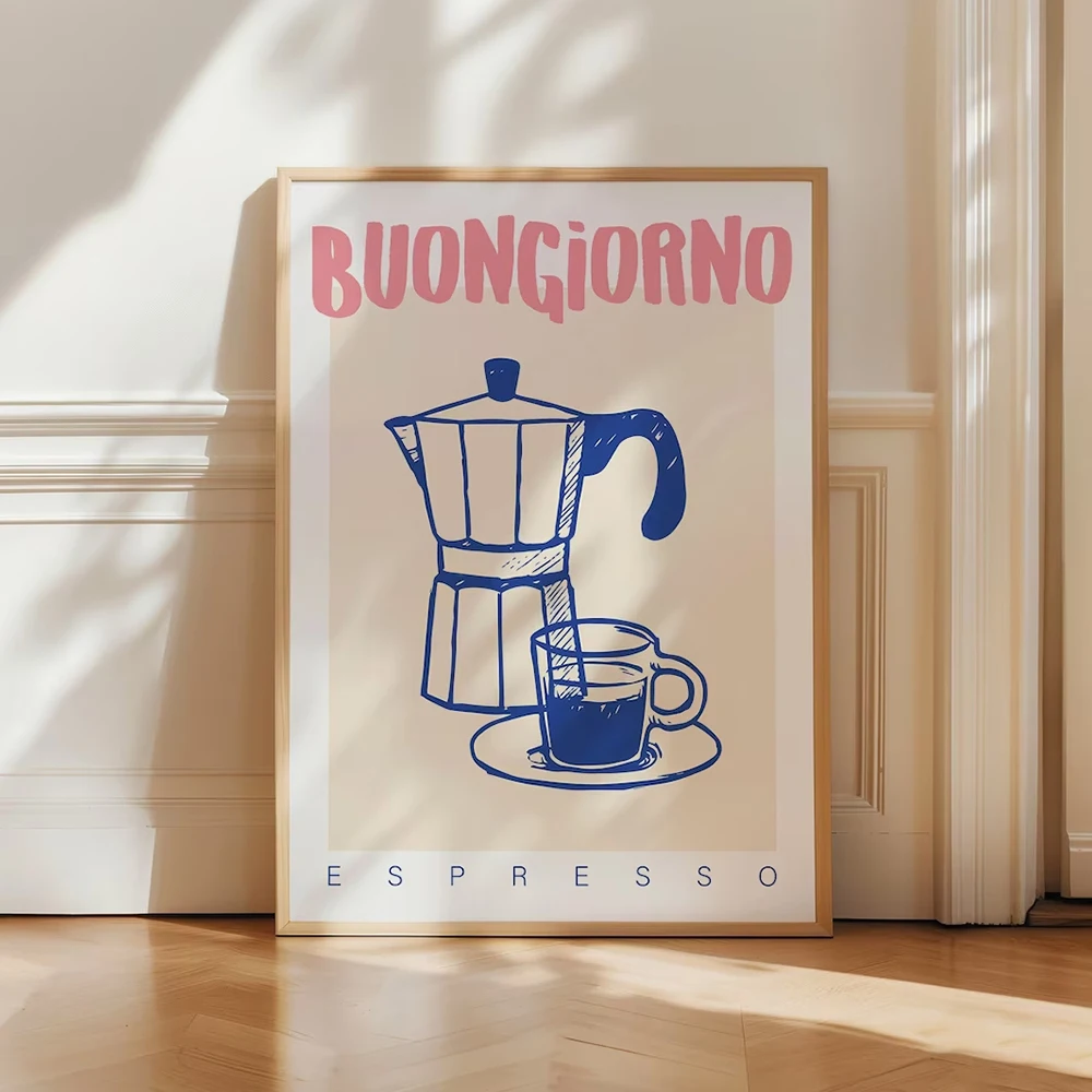 โมเดิร์นกาแฟ Espresso Wall Art - Photography Coffee บทวิจารณ์และราคา