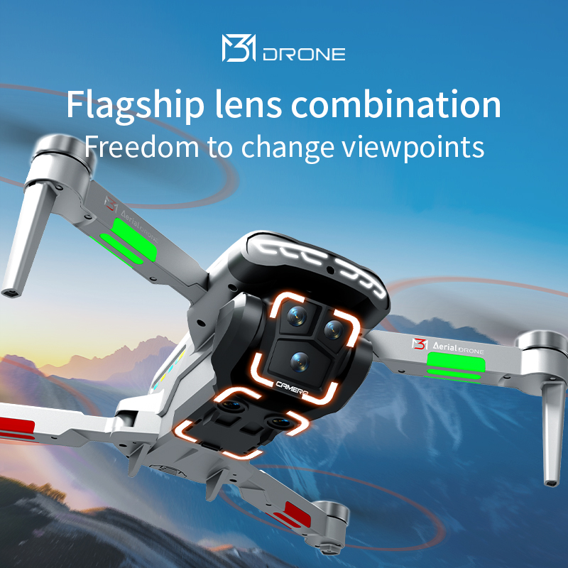 M3 Professional Drone 4K HDถ่า - Photography Hd บทวิจารณ์และราคา