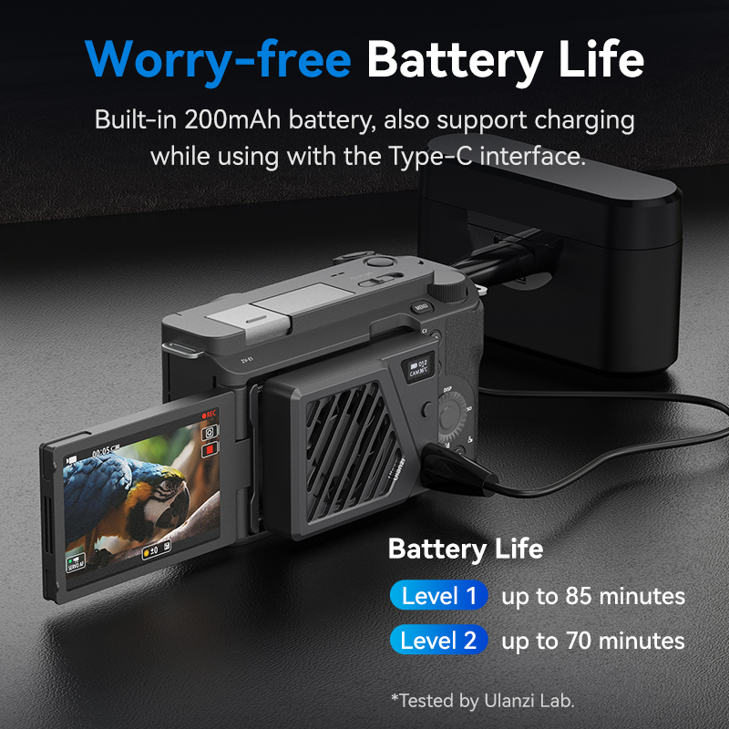 Ulanzi CA25 ระบบทําความเย็นกล้ - Photography Zone System บทวิจารณ์และราคา