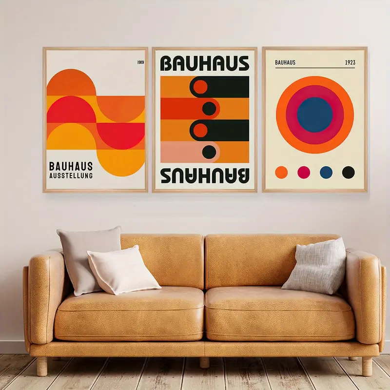 3 ชิ้น/เซ็ตบาวเฮาส์ภาพประกอบนา - Photography Geometry บทวิจารณ์และราคา