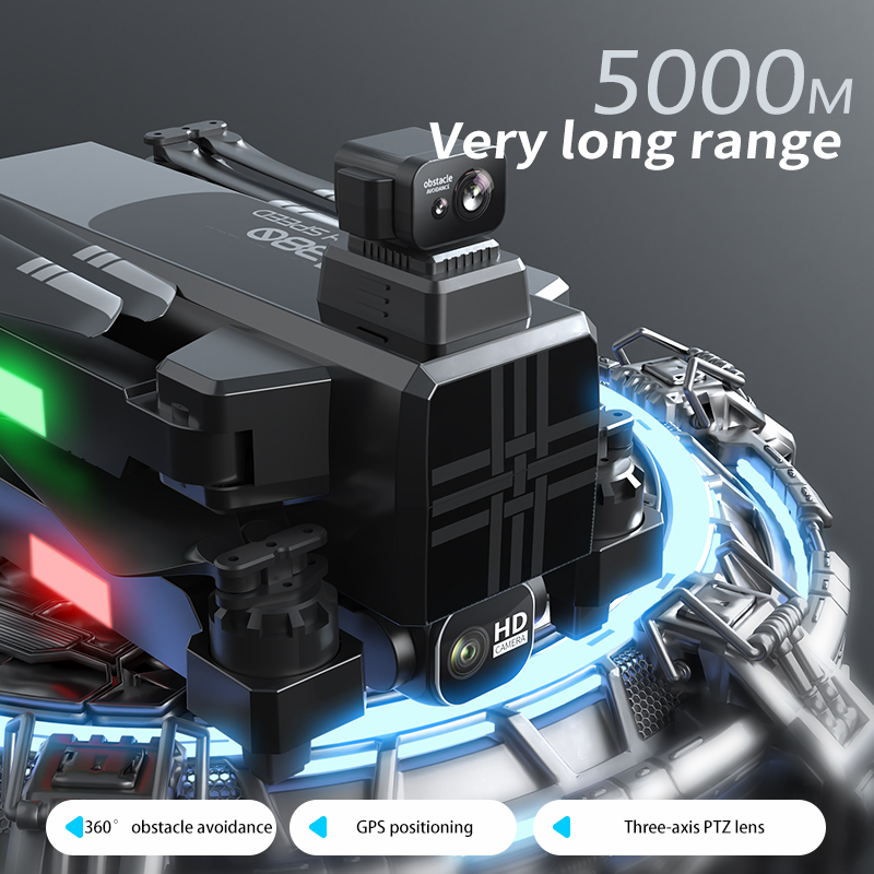 โดรน A380 4K HD ระบบป้องกันการ - Photography Hd บทวิจารณ์และราคา