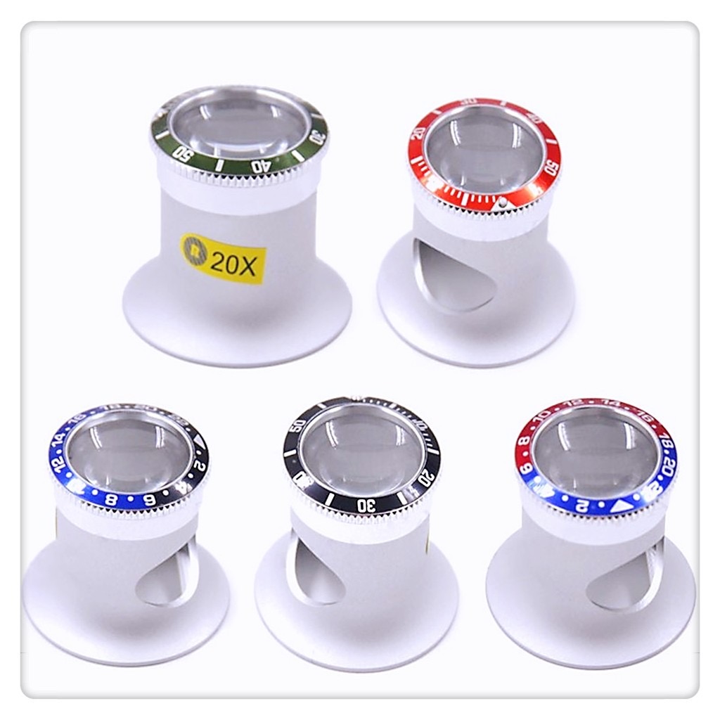 3X/4X/5X/10X/15X/20X ซ่อมนาฬิก - Eye Piece Magnifier บทวิจารณ์และราคา
