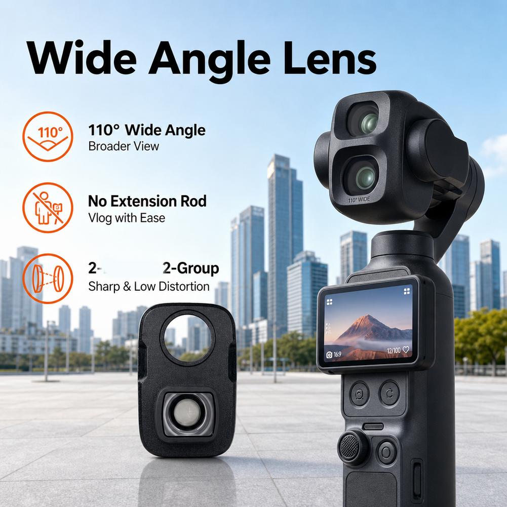 สำหรับเลนส์มุมกว้าง DJI Osmo P - Photography And Videography บทวิจารณ์และราคา