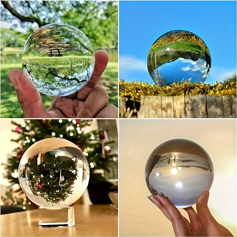 เลนส์ใสลูกโลกแก้วคริสตัลบอลขาต - Lens Ball Crystal บทวิจารณ์และราคา