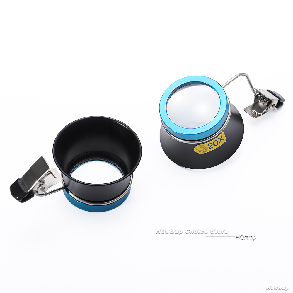 แว่นขยายแบบหนีบ 5X 10X 20X เลน - Eye Piece Magnifier บทวิจารณ์และราคา