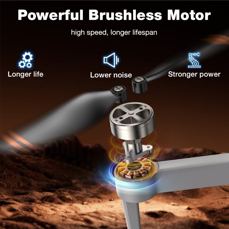 โดรนรุ่นใหม่ L017 Pro Brushles - Photography Hd บทวิจารณ์และราคา