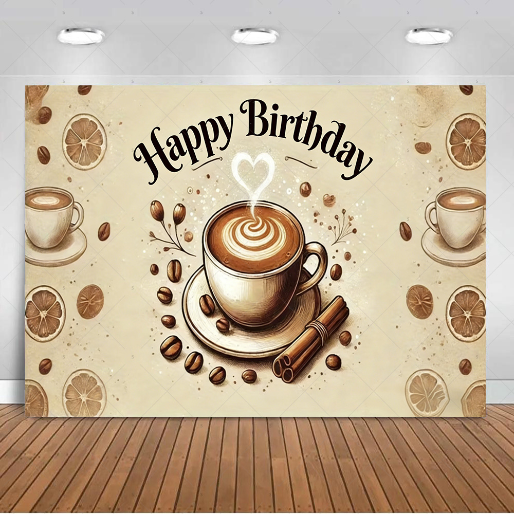 ฉากหลังธีมกาแฟ อุปกรณ์ตกแต่งเม - Photography Coffee บทวิจารณ์และราคา