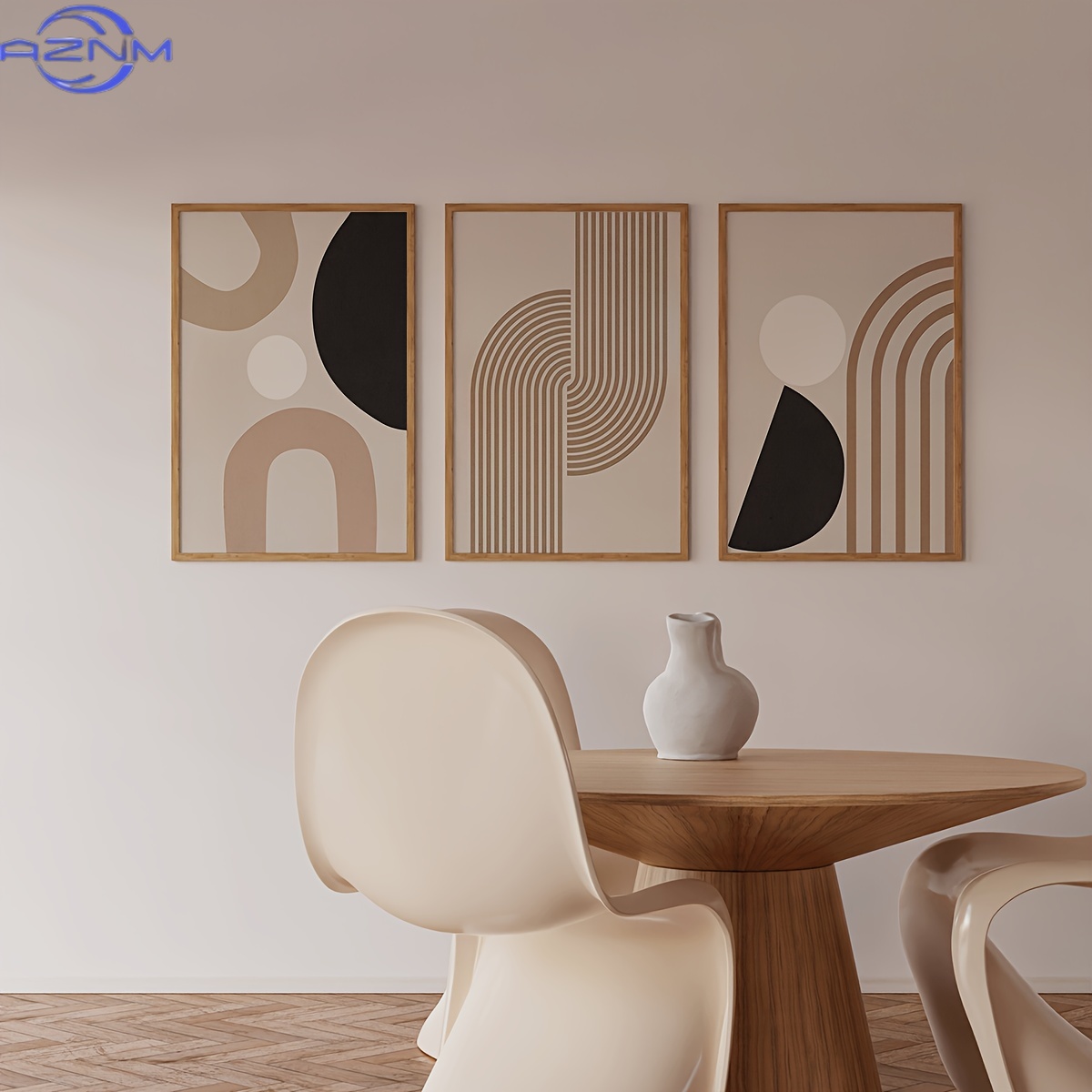 3 ชิ้น ภาพศิลปะบนผ้าใบลายเส้นน - Photography Geometry บทวิจารณ์และราคา