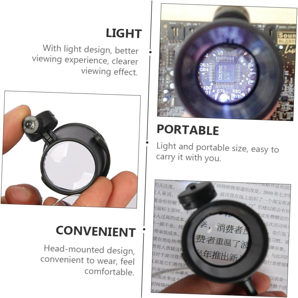 แว่นขยายแบบสวมศีรษะ กำลังขยาย  - Eye Piece Magnifier บทวิจารณ์และราคา