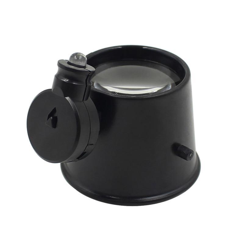 แว่นขยาย 15 เท่า พร้อมไฟ LED ส - Eye Piece Magnifier บทวิจารณ์และราคา