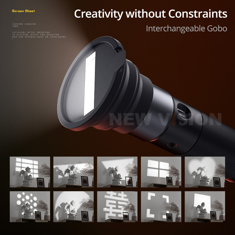ไฟฉายวิดีโอ SIDANDE ปรับซูมได้ - Photography And Videography บทวิจารณ์และราคา