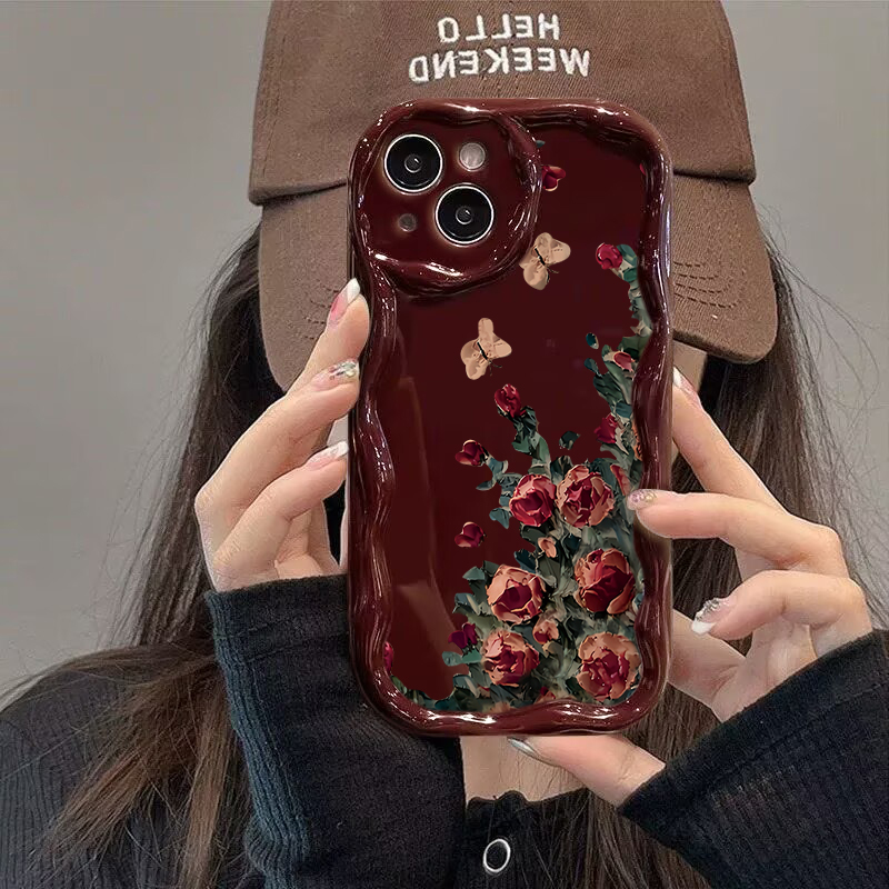 เคสโทรศัพท์ลายดอกไม้สไตล์ภาพวา - Photography Hobby บทวิจารณ์และราคา