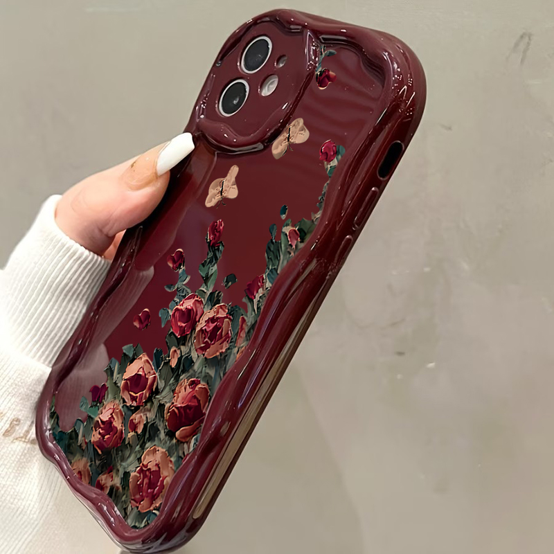 เคสโทรศัพท์ลายดอกไม้สไตล์ภาพวา - Photography Hobby บทวิจารณ์และราคา