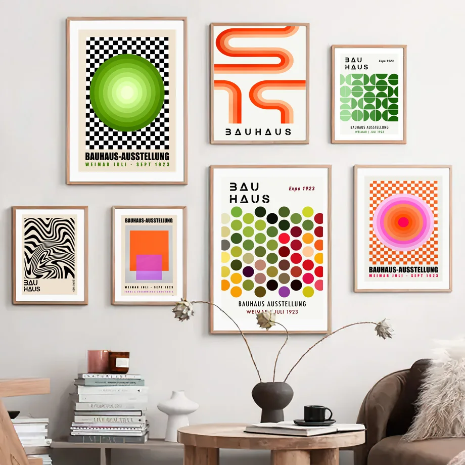 ภาพพิมพ์บนผ้าใบลายเรขาคณิตแบบไ - Photography Geometry บทวิจารณ์และราคา